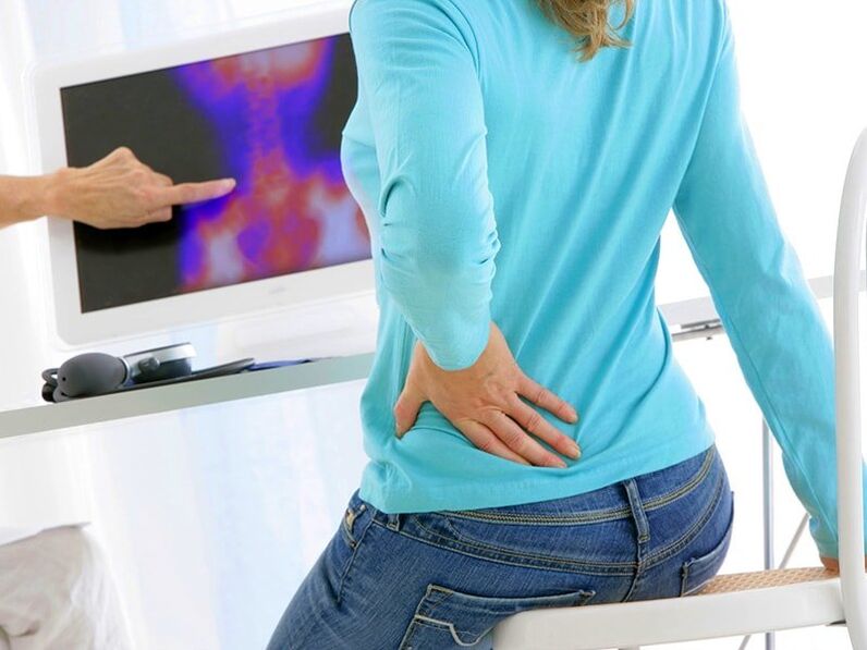 dureri de spate cu osteocondroză lombară