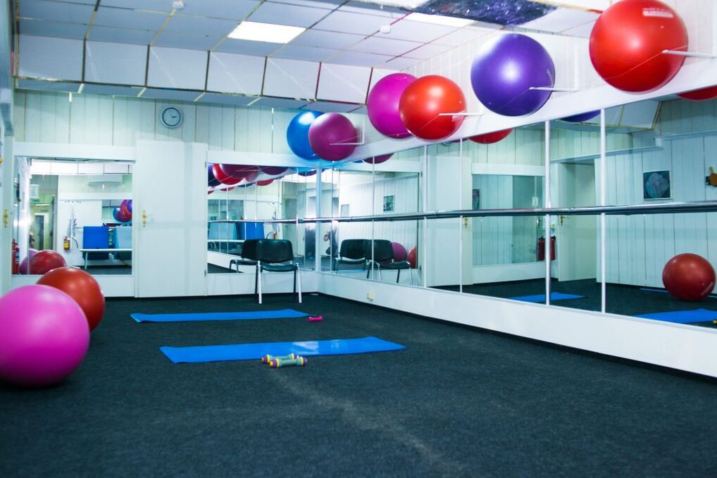 Sala de terapie de exerciții